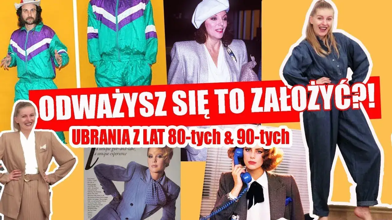 Stylizacje w stylu PRL z lat 80 - Odkryj modę, która zachwyca