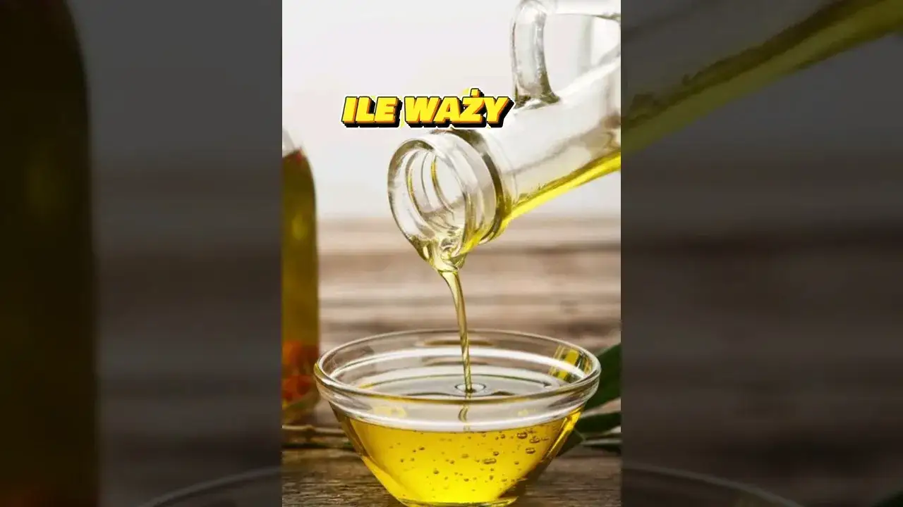 Ile waży łyżka oliwy? Odkryj zaskakujące różnice w wagach
