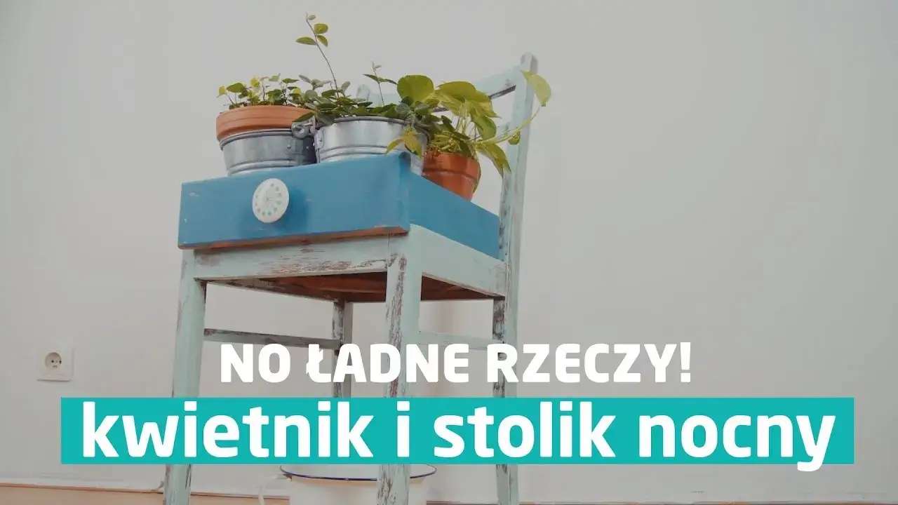 Jak zrobić kwietnik z krzesła: Prosty poradnik DIY krok po kroku