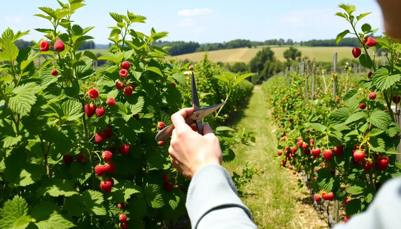 Jak przycinać maliny na wiosnę? Klucz do obfitych zbiorów!