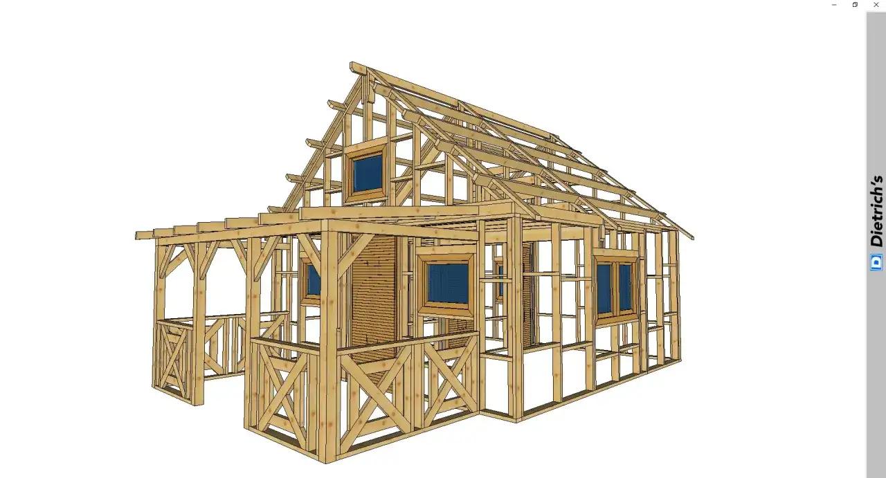 Wymiary drewna C24: Stabilny dom szkieletowy bez błędów?