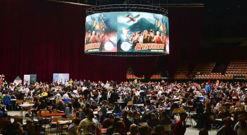 Planszówki w Spodku - atrakcje na targach gier planszowych w Katowicach