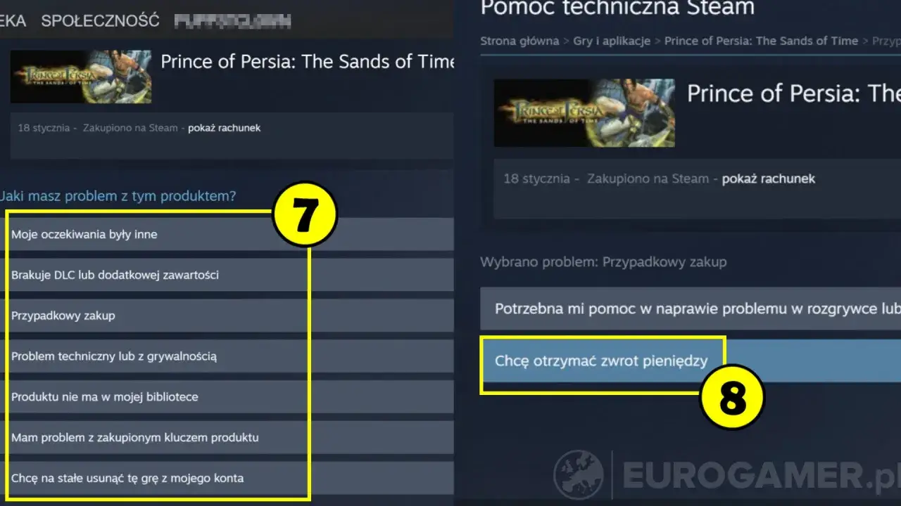 Steam: Zwrot pieniędzy za grę jak odzyskać środki krok po kroku?