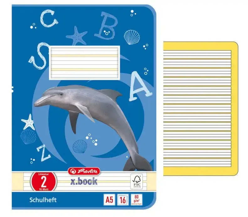 Zeszyt w dwie linie: klucz do nauki pisania dla pierwszoklasisty