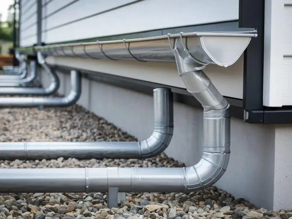 Jakie rury do odprowadzenia wody z rynien? Wybierz najlepsze