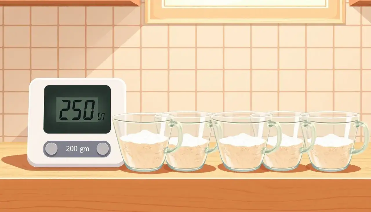 Mąka na łyżki: Ile waży? Tabela i triki bez wagi