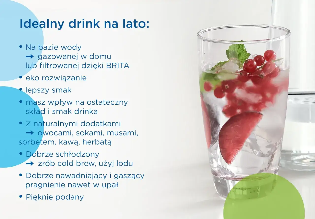 Przepisy na drinki w domu: orzeźwiający napój z owocami i miętą, idealny na lato.