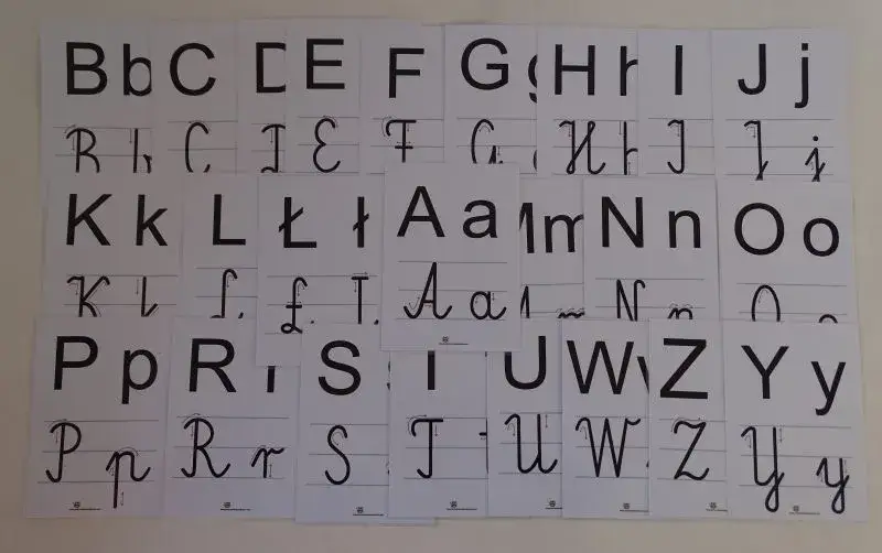 Jak narysować litery drukowane - proste triki dla każdego początkującego