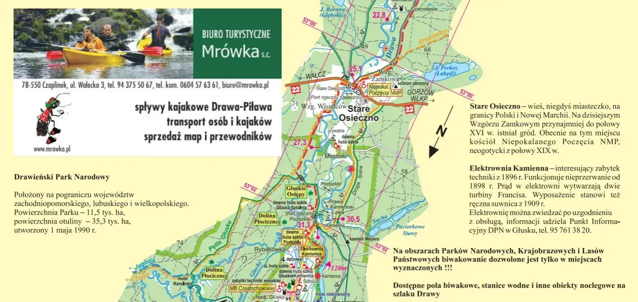 Spływy kajakowe Drawą: Trasy, Ceny i Poradnik [2024]