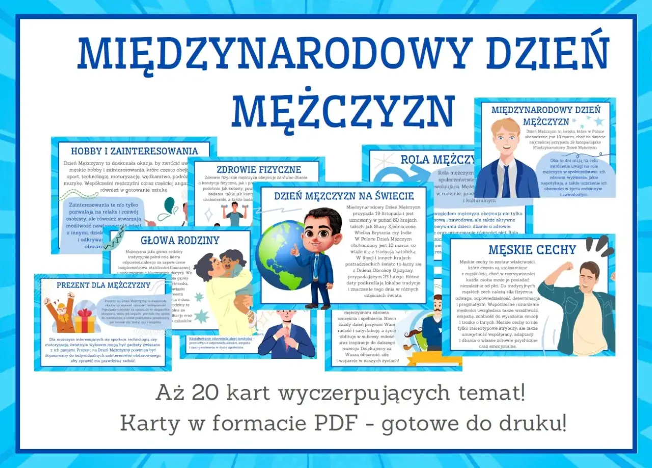 Kiedy Dzień Mężczyzny? 10 marca, 19 listopada czy Dzień Chłopaka?