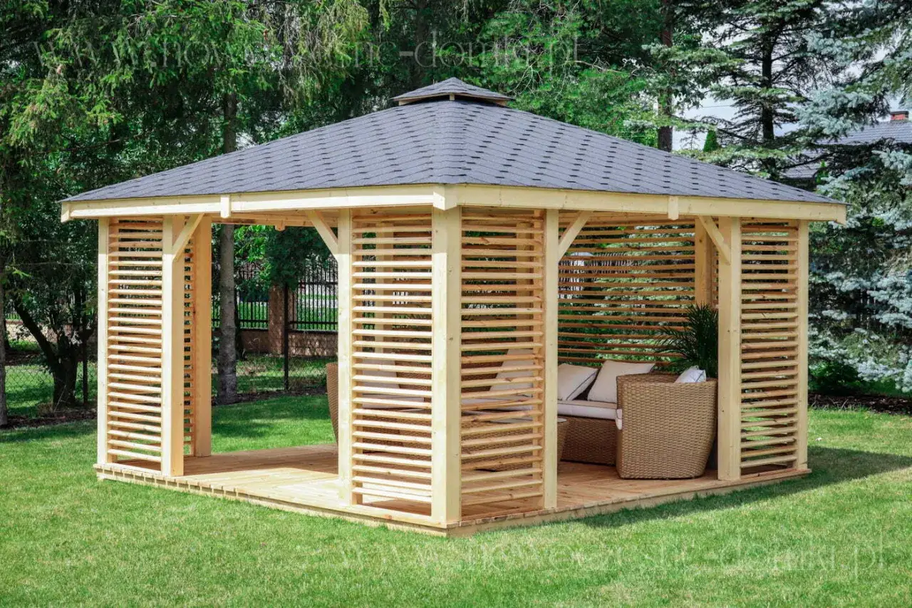 Altana z bali DIY: Zbuduj sam! Poradnik krok po kroku (do 35 m²)