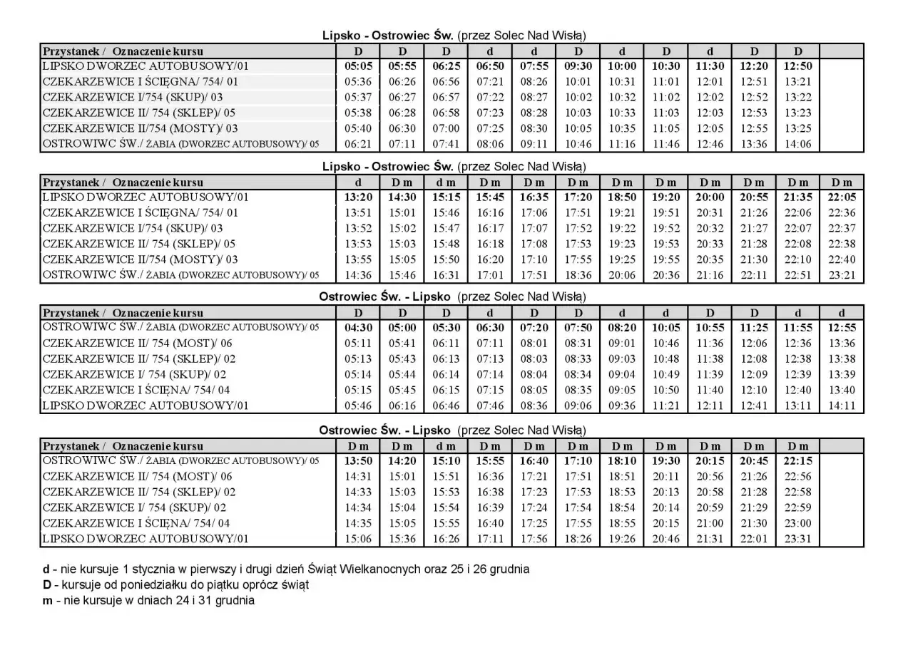 Rozkład jazdy busa bajka w Ostrowcu Świętokrzyskim – sprawdź teraz