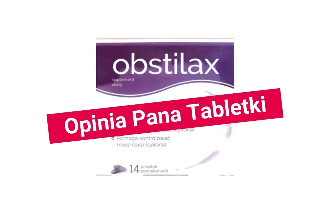 Opinia Pana Tabletki o Obstilax - jakie leki na zatwardzenie pomagają kontrolować masę ciała. 14 tabletek.