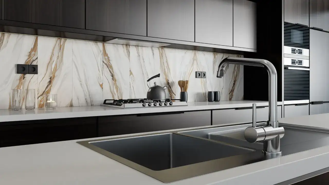 Jak urządzić kuchnię 12m2? Układy, wyspa, koszty poradnik.