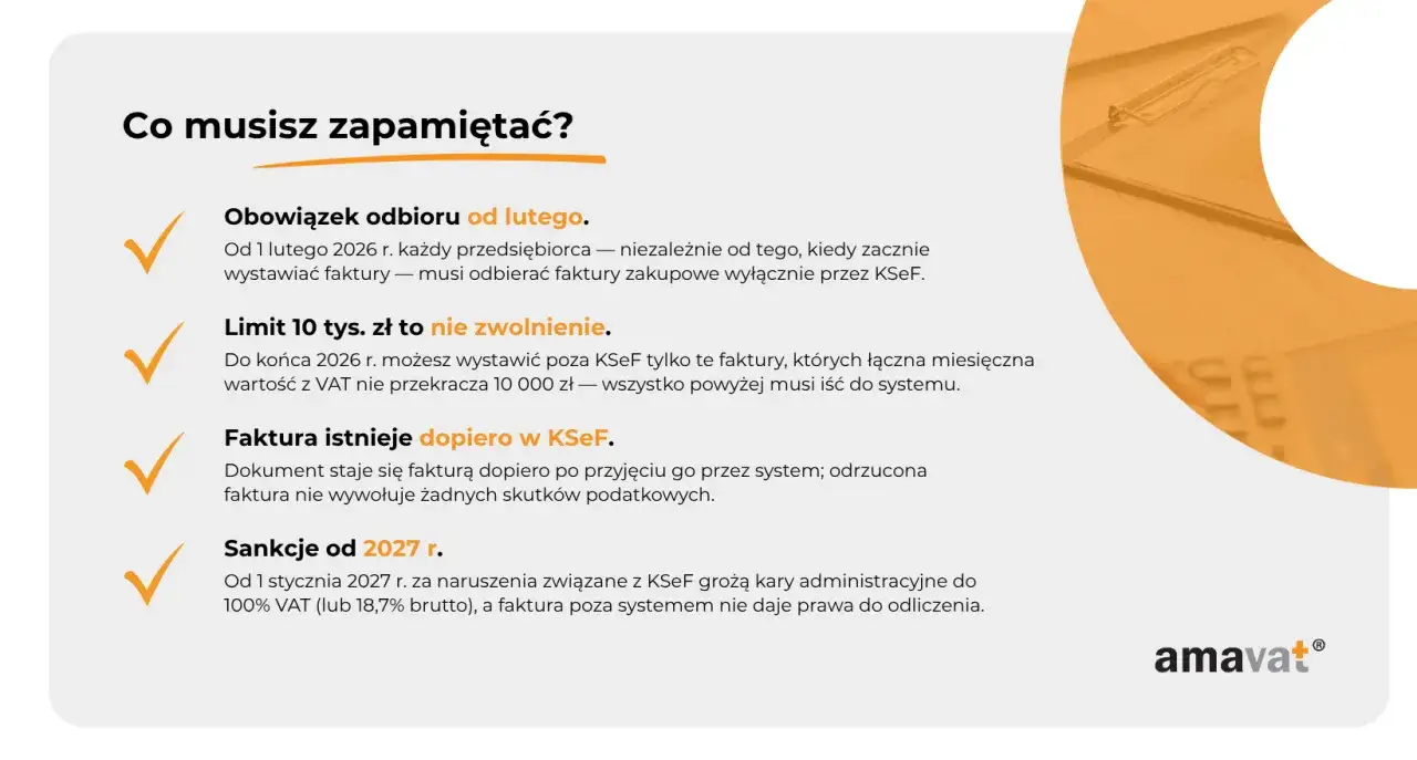 KSeF: Obowiązkowe e-faktury od kiedy? Daty, kary, korzyści dla firm