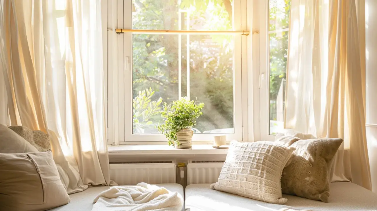 Karnisz w wnęce okiennej - dyskretny styl czy brak praktyczności?