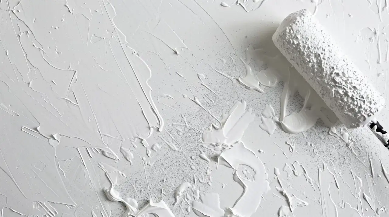 Farba biała z brokatem: dodaj blasku swoim ścianom brokatem