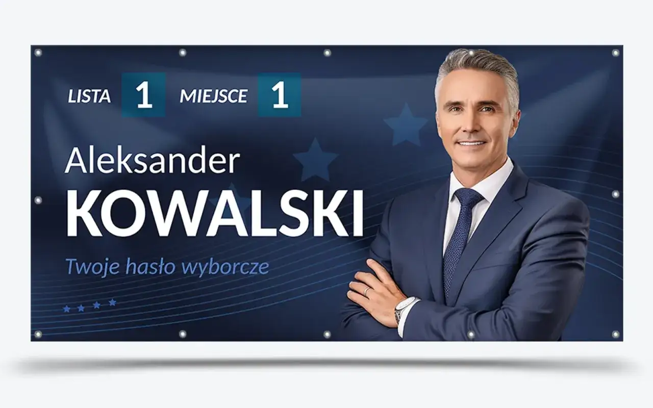 Ile kosztuje baner wyborczy? Ceny i porady dla kandydatów
