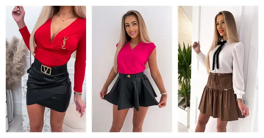 Co pasuje do skórzanej spódnicy? Odkryj idealne stylizacje na każdą okazję