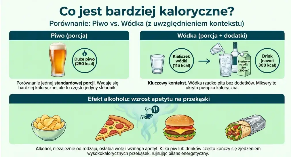 Kaloryczność piwa: Ile kcal ma Twój ulubiony trunek?