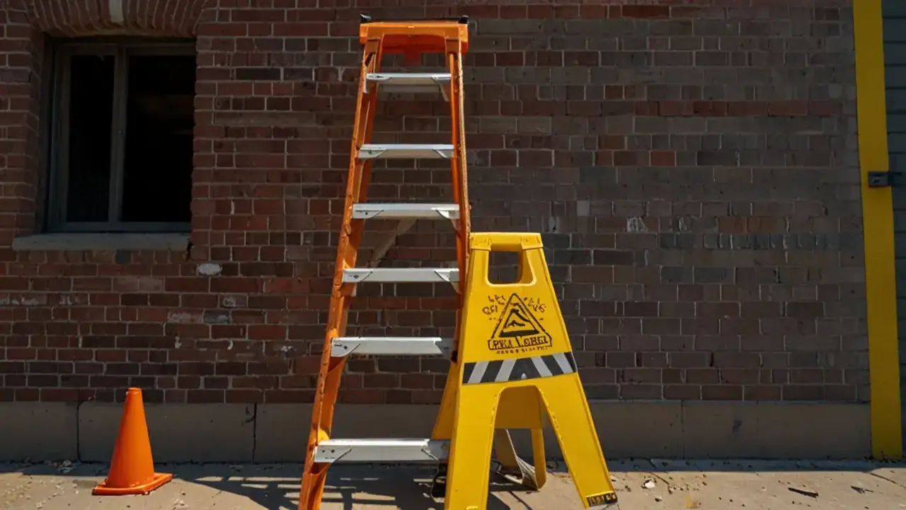 Oto 7 zasad bezpiecznego użytkowania długiej drabiny w praktyce