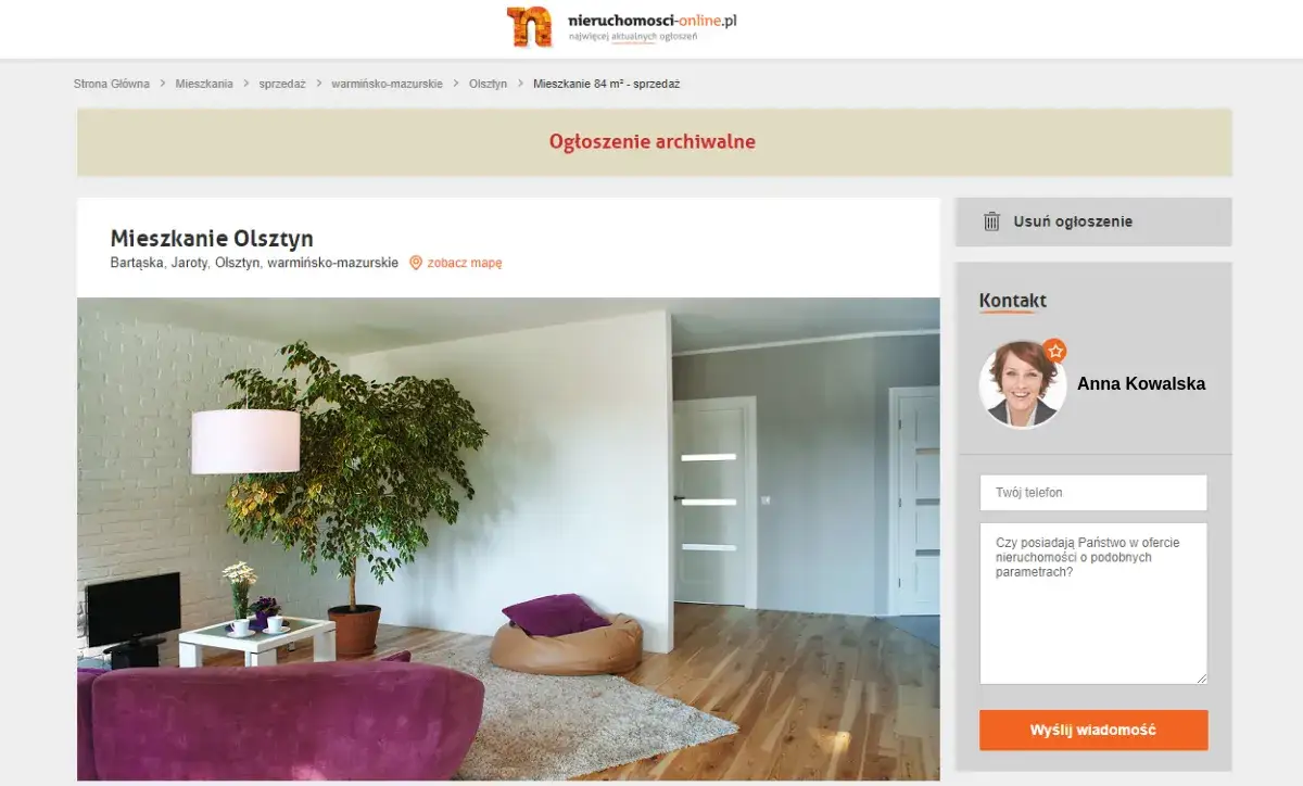 Ogłoszenia archiwalne nieruchomości – co to jest i jak je wykorzystać?