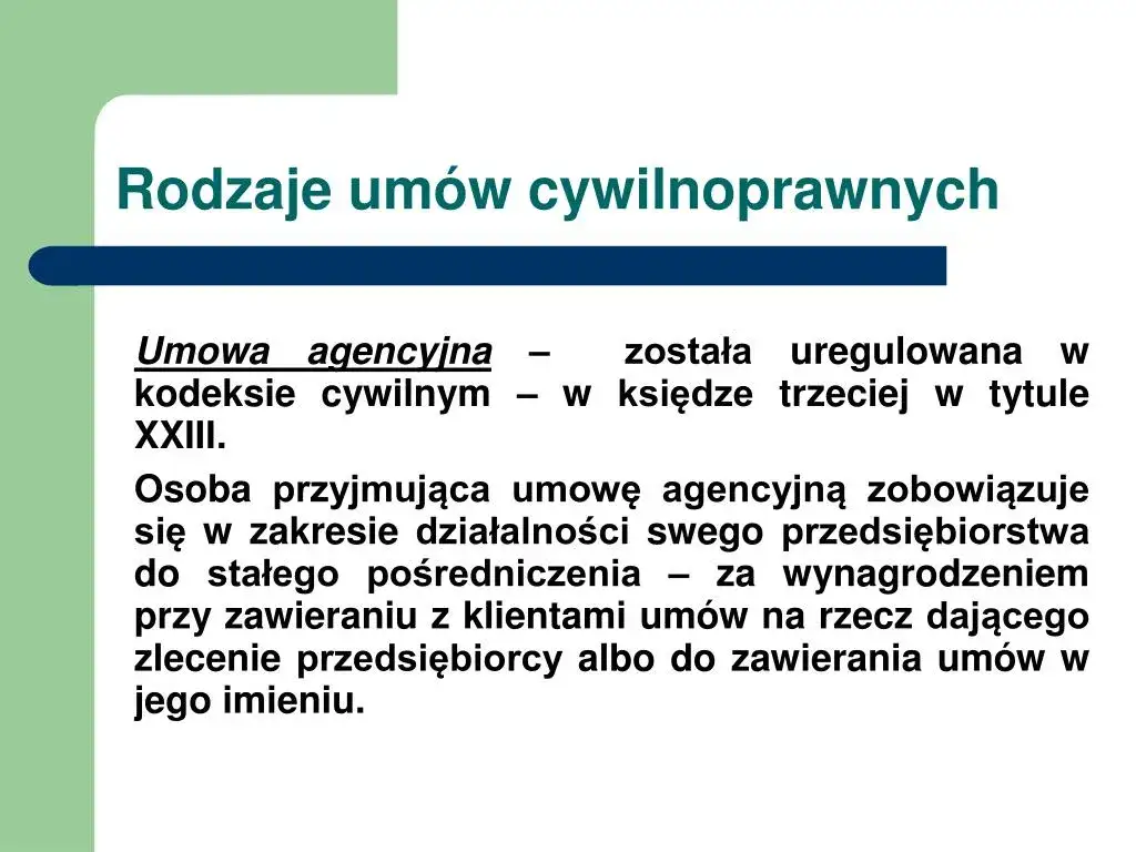 Umowy cywilnoprawne - jakie są, ich rodzaje i kluczowe różnice