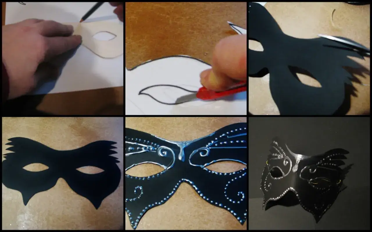 Jak zrobić maskę z kartonu - proste kroki i ciekawe pomysły na ozdoby