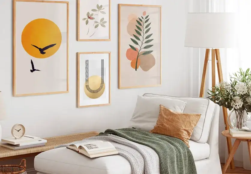 Wieszanie obrazów na ścianie - 7 skutecznych sposobów