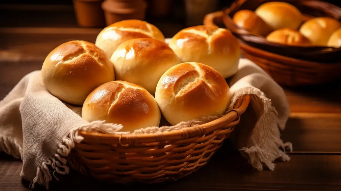Pychotka: bułeczki drożdżowe domowej roboty