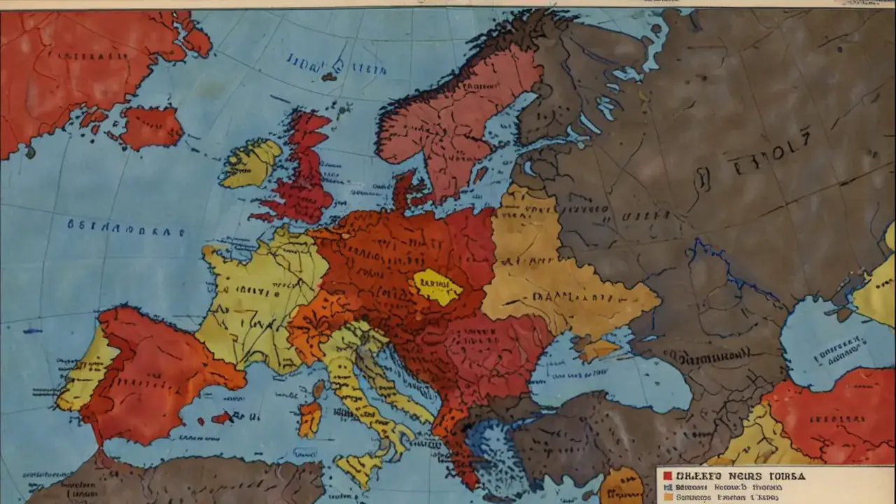 Jak zmieniły się granice ZSRR w 1939? Mapa przedwojennej Europy