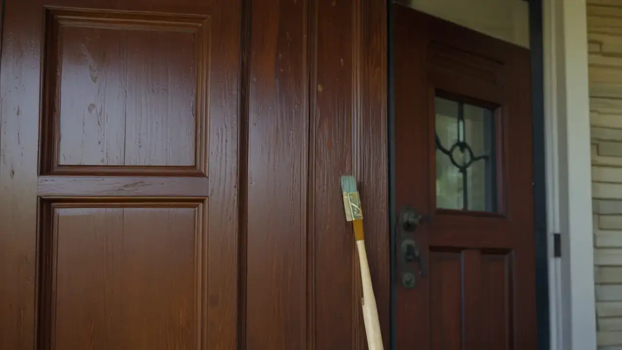 Czym obrobić drzwi zewnętrzne: co wybrać do skutecznej obróbki?