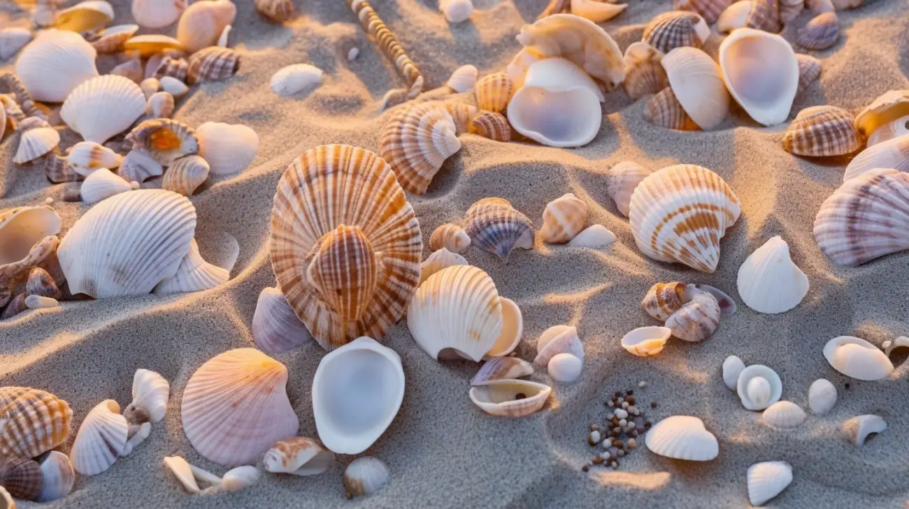 Muszelki nad morzem - Znajdź najlepsze muszle z nad Bałtyku