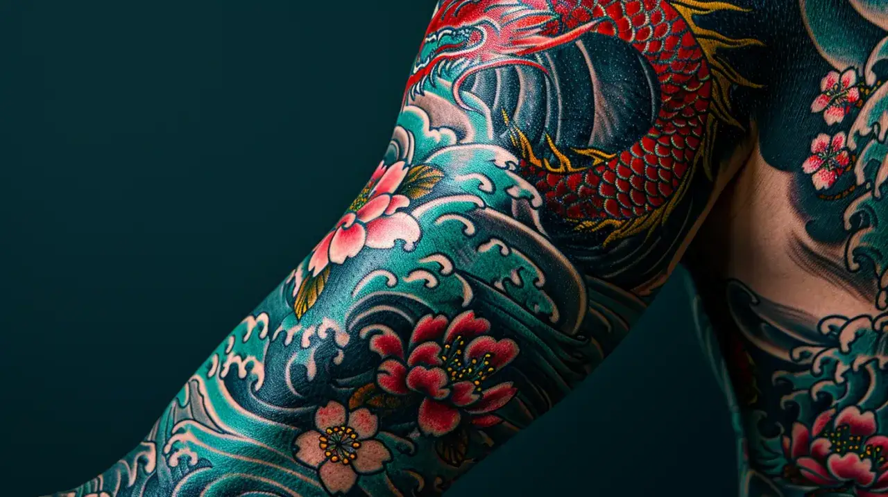 Japońskie tatuaże: 7 popularnych wzorów na męskie ramię