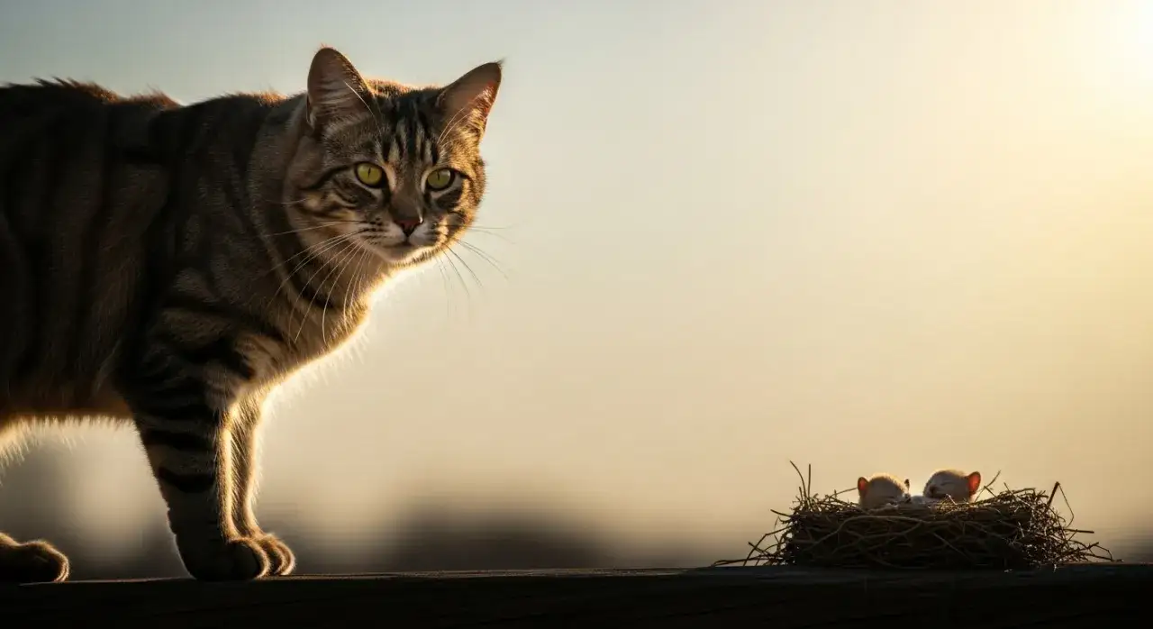 Czy kocur może zagryźć małe kotki? Poznaj ryzyko i zachowania