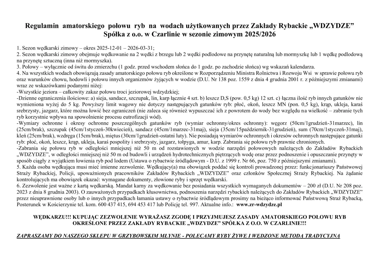 Pozwolenie na Wdzydze 2026: Wędkuj legalnie! Ceny i zasady