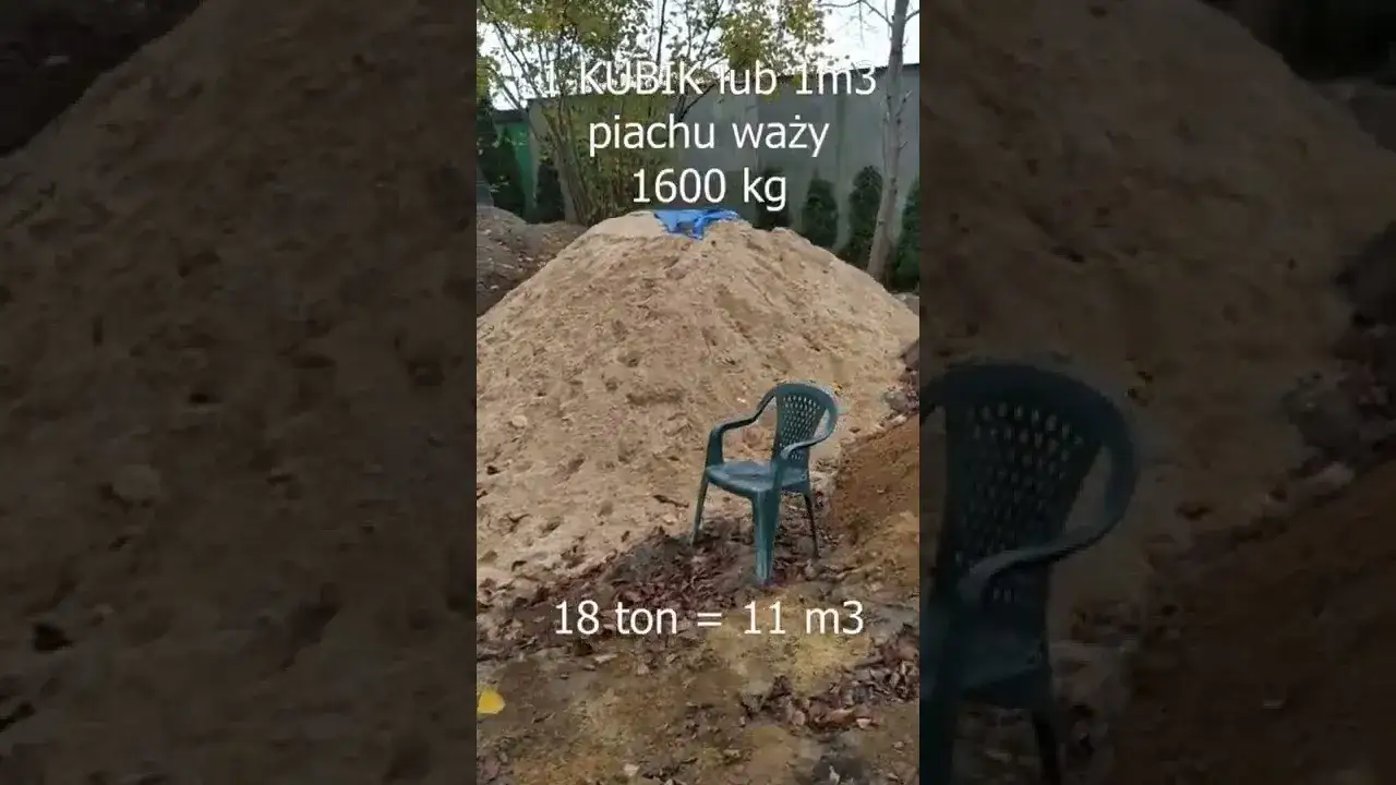 Ile waży taczka piachu? Zaskakujące fakty o wadze piasku