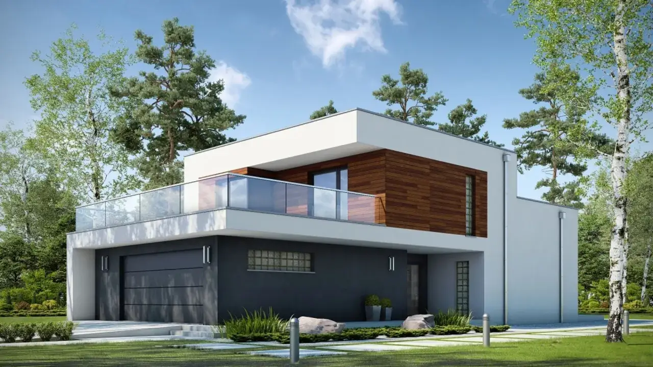 Domy piętrowe z płaskim dachem: nowoczesne rozwiązania i inspiracje