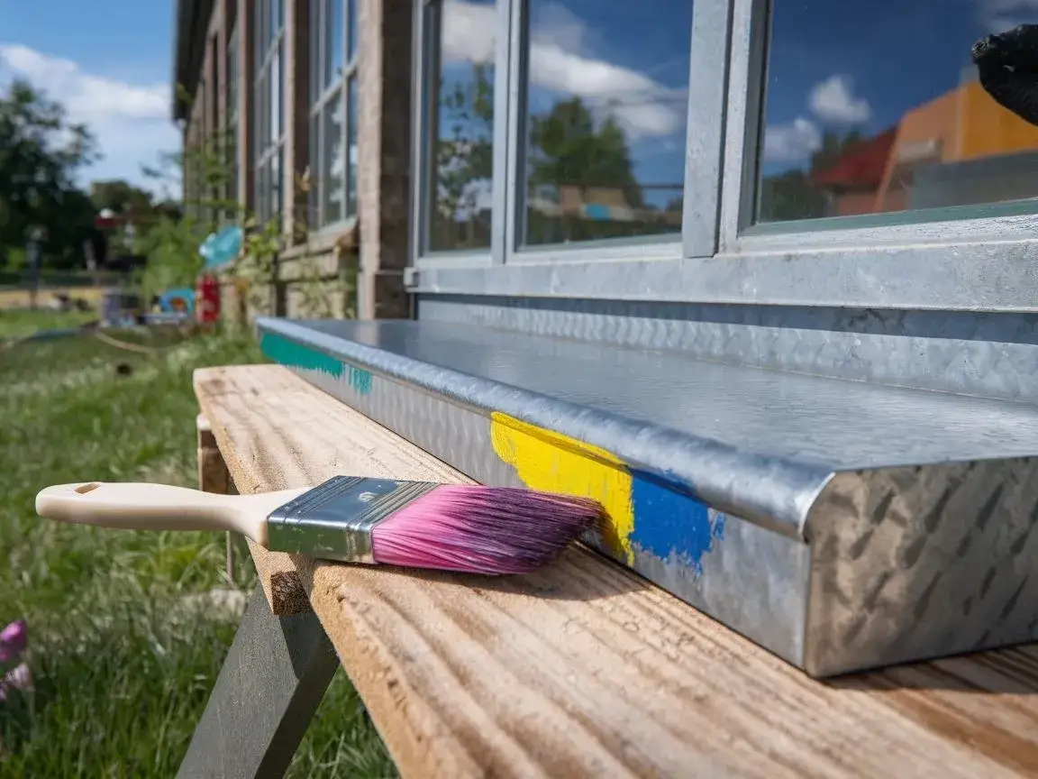 Skuteczne sposoby na czyszczenie parapetu z blachy ocynkowanej bez uszkodzeń
