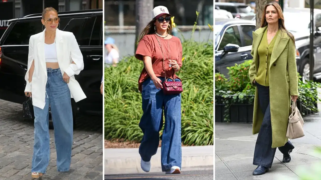 Szerokie dżinsy stylizacje - jak stworzyć modne i wygodne outfity