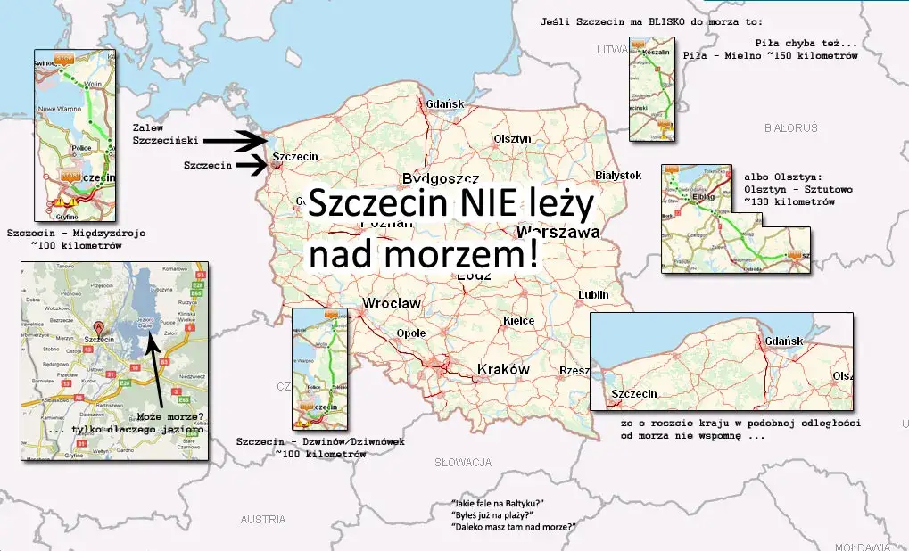 Czy Szczecin leży nad Bałtykiem? Rozwiewamy mit i wyjaśniamy