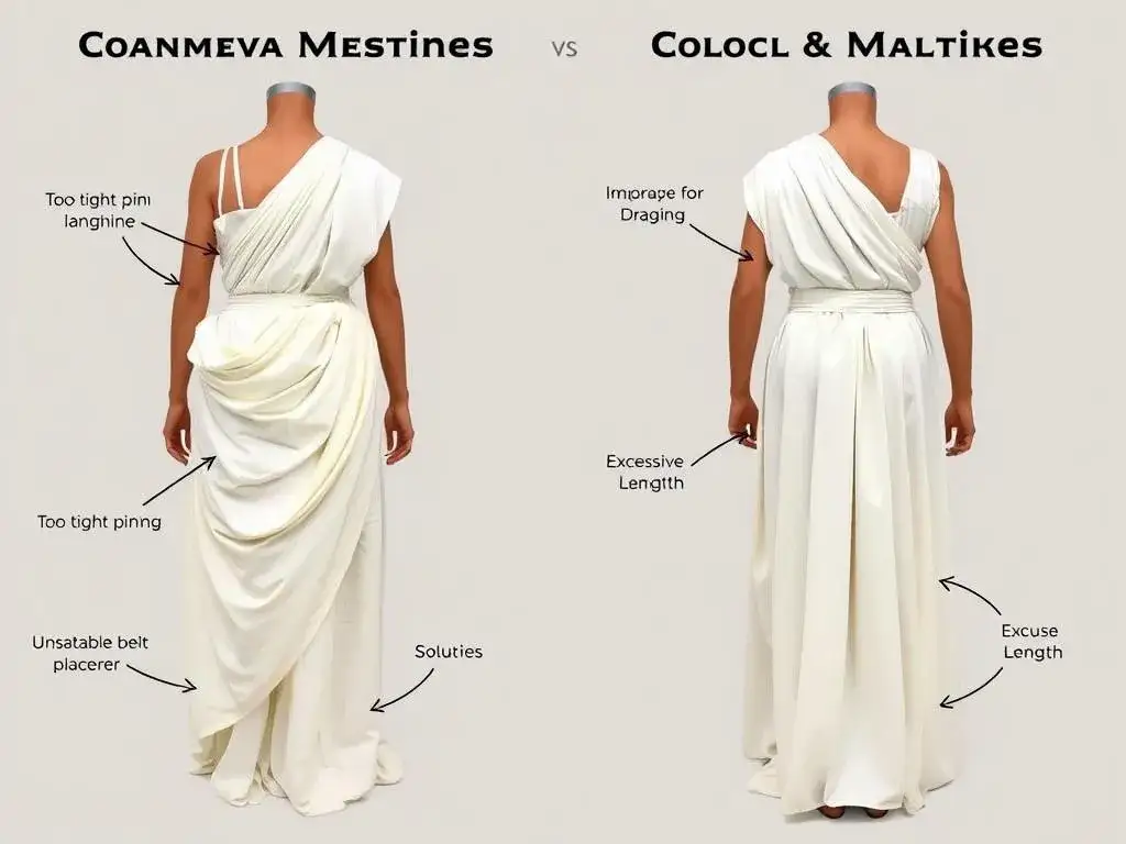 Strój grecki z prześcieradła DIY: Szybko i tanio dla dziecka!