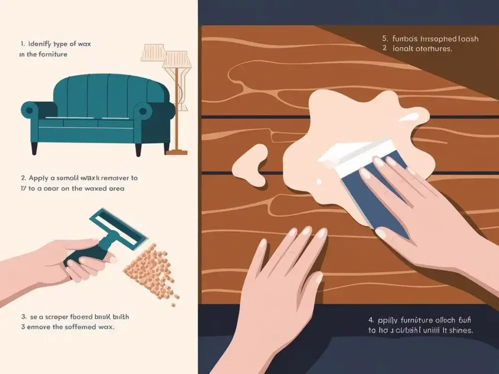 Jak usunąć wosk z krzesła w prosty sposób i uniknąć uszkodzeń