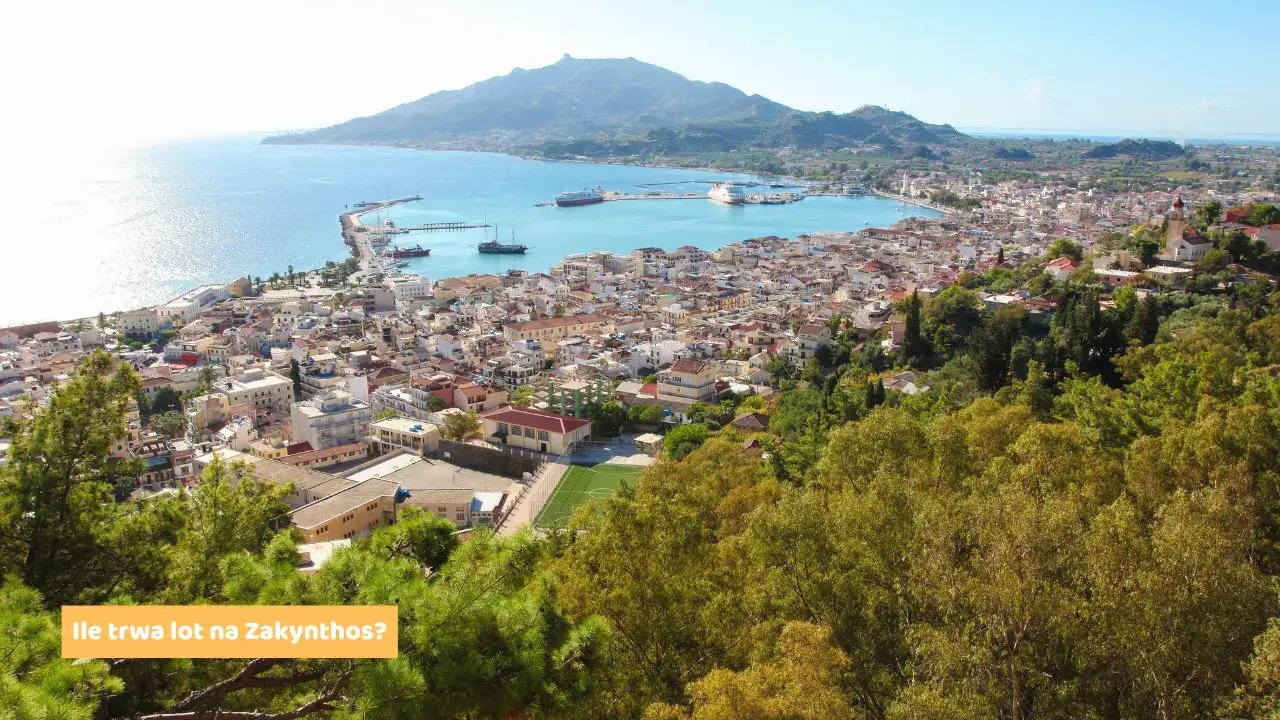 Ile trwa lot do Grecji Zakynthos? Sprawdź czas przelotu z Polski