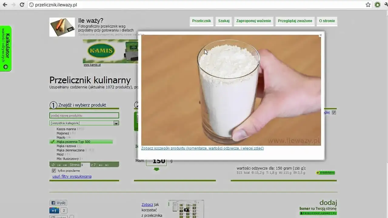 Ile gramów ważą 3 szklanki mąki? Sprawdź, zanim upieczesz!