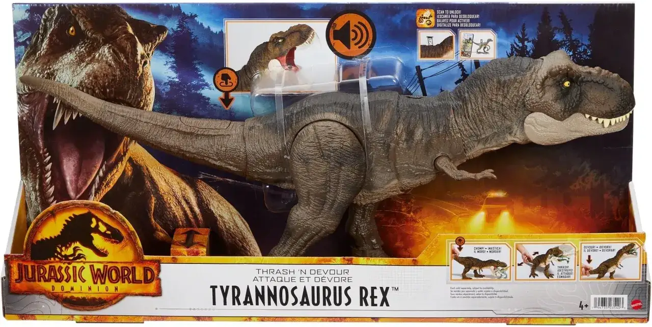 Jurassic World zabawki: Mattel, LEGO, T-Rex co wybrać dla fana?