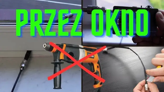 Jak przeprowadzić kabel elektryczny przez okno bez uszkodzeń i problemów