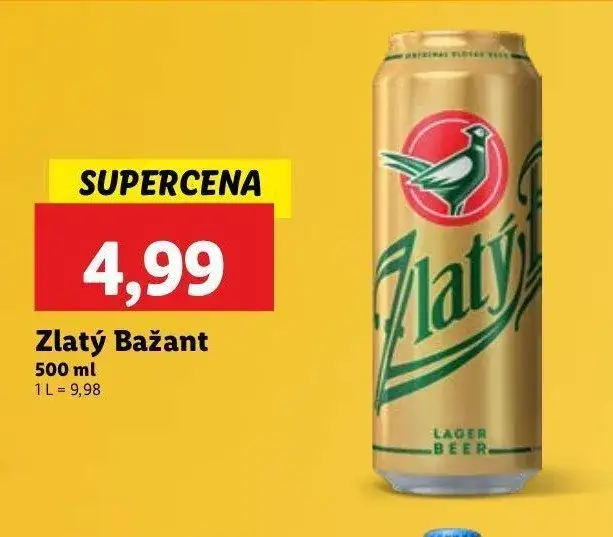 Zlatý Bažant retro – historia, smak i gdzie kupić to wyjątkowe piwo