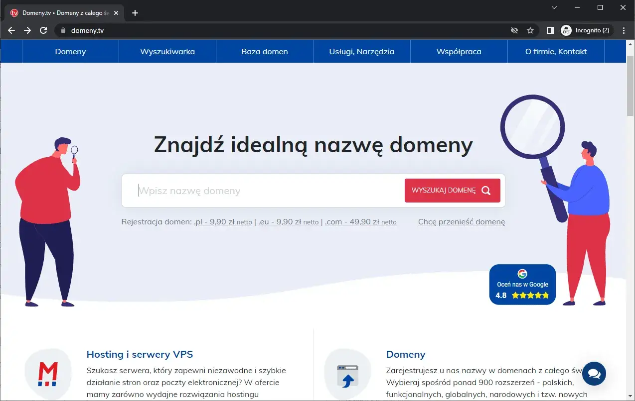 Jak sprawdzić domenę i co, gdy jest wolna lub zajęta?