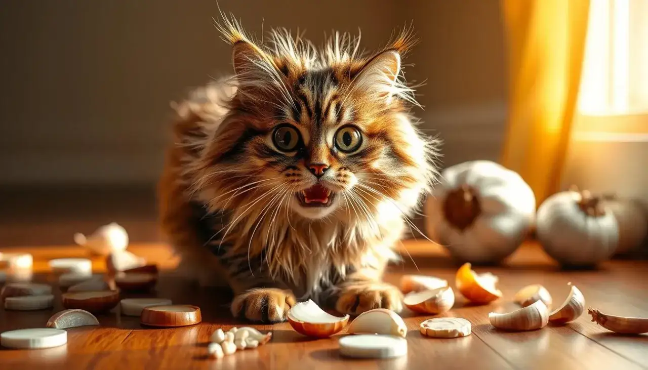 Czy koty mogą jeść cebulę? Sprawdź, dlaczego to niebezpieczne!